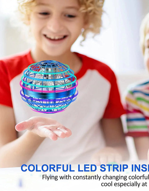 Cargar imagen en el visor de la galería, Flying Orb Ball Kids Cool Toys for Boys Girls 6-12 Years 2024 Upgraded Mini Drone
