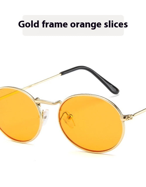 Load image into Gallery viewer, Sun Protection Trend Retro Oval Sun Glasses
