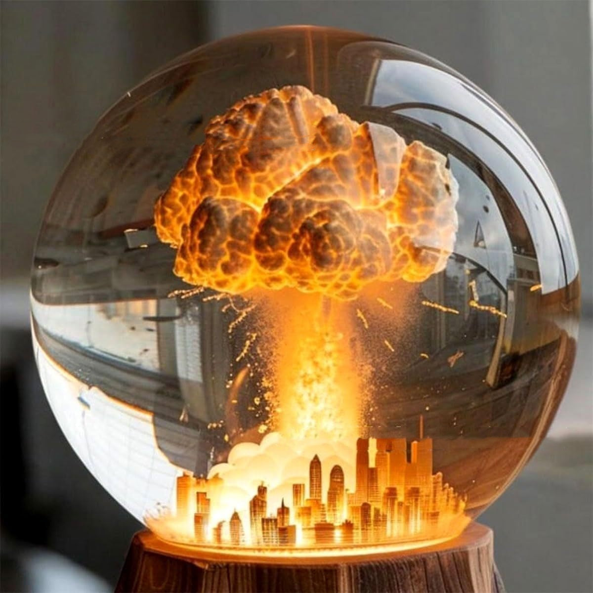 Atomic Bomb Explosion Lamp