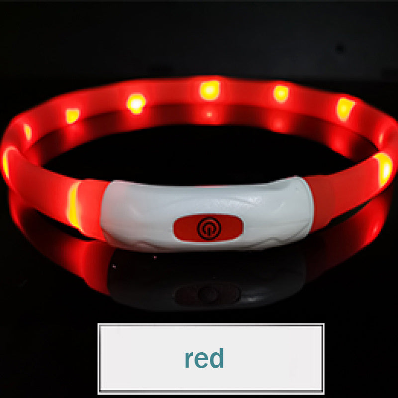 Collar luminoso para mascotas para todas las estaciones