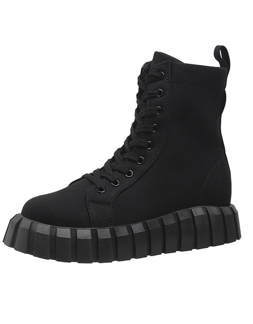 Load image into Gallery viewer, Leopard Print Women Shoes Platform Boots
