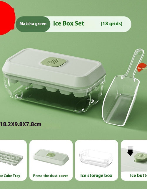 Load image into Gallery viewer, Food Grade Press Ice Cube Mold Homemade Ice Cube Tray
