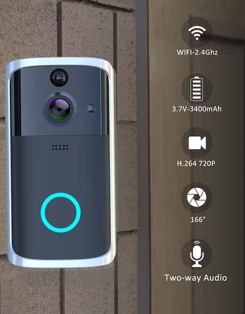 Cargar imagen en el visor de la galería, Cámara con timbre y video wifi

