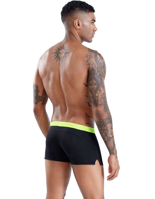 Load image into Gallery viewer, Boxer low waist swim trunks
