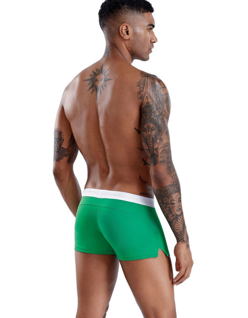 Load image into Gallery viewer, Boxer low waist swim trunks
