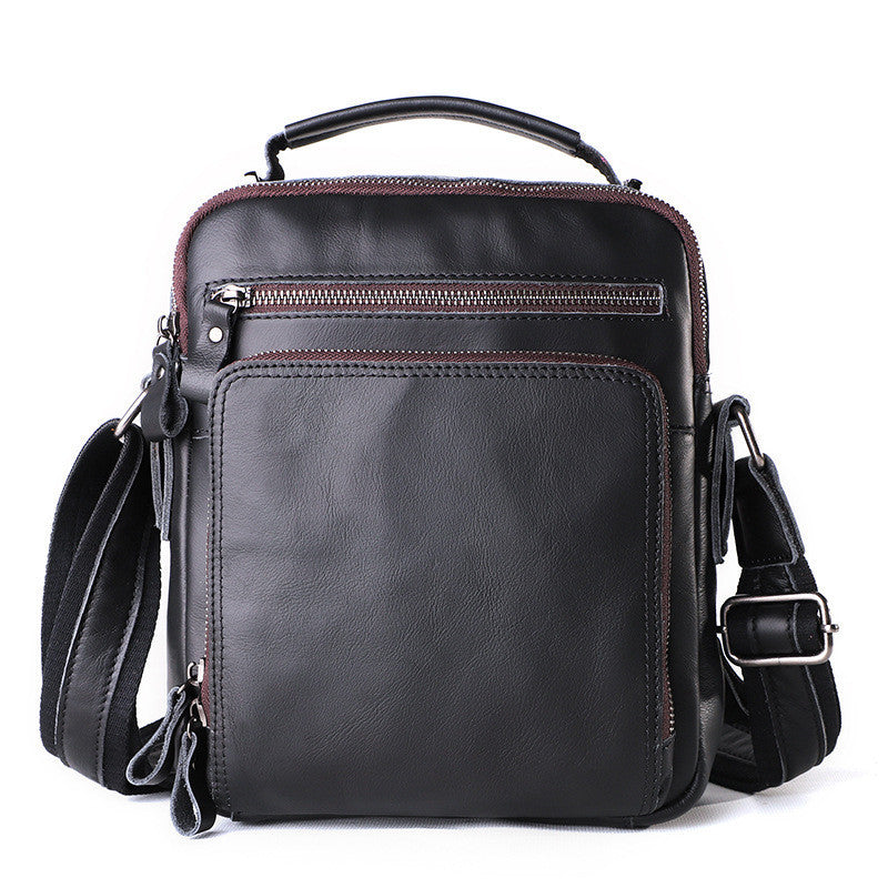 Casual Retro Large Capacity Leather Men's Bag