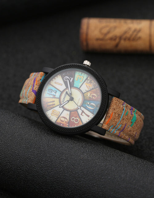 Load image into Gallery viewer, Casual Vintage Leather Women Quartz Wrist Watch Gift Clock
