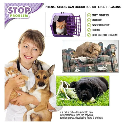 Load image into Gallery viewer, Cat Calming Diffuser &amp; Pet Anti Anxiety Products Feline Calm Pheromones Plug In
