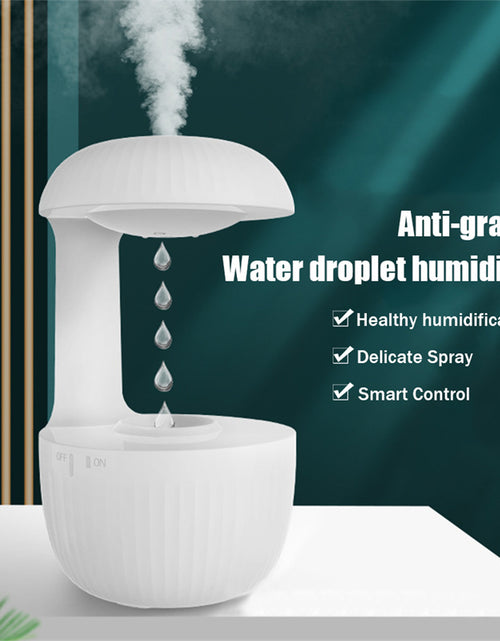 Load image into Gallery viewer, Anti-gravity Air Humidifier Mute Countercurrent Humidifier Levitating Water Drops Cool Mist Maker Fogger Relieve Fatigue
