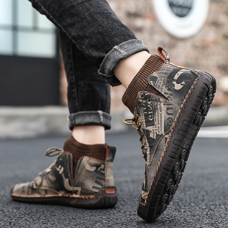 High top Men Shoes
