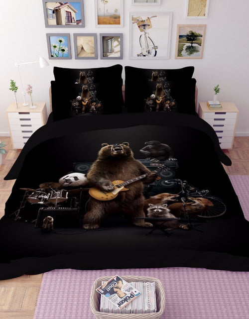 Load image into Gallery viewer, Animal four-piece bedding
