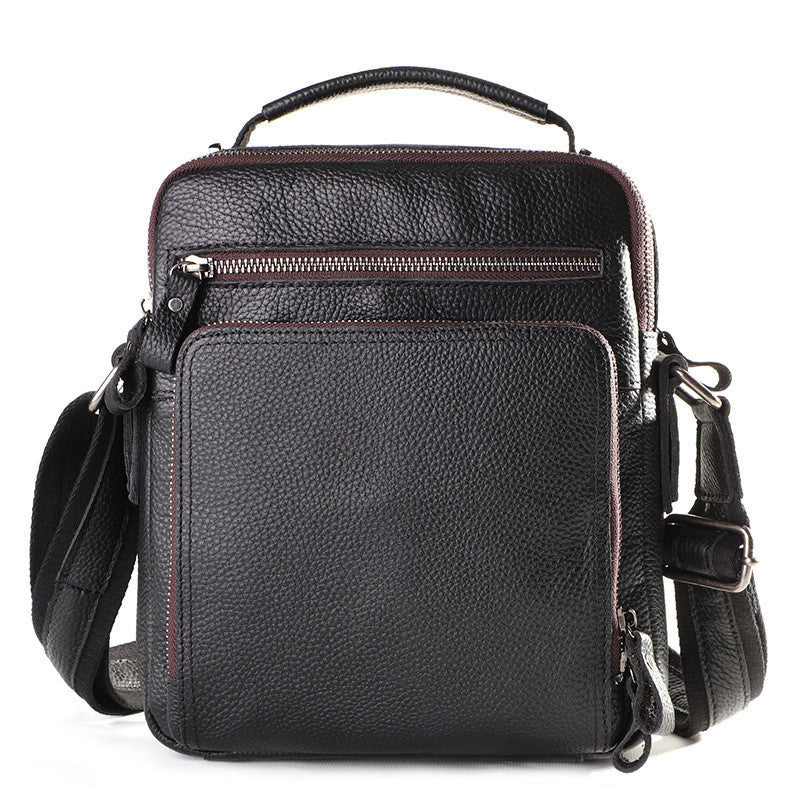 Casual Retro Large Capacity Leather Men's Bag