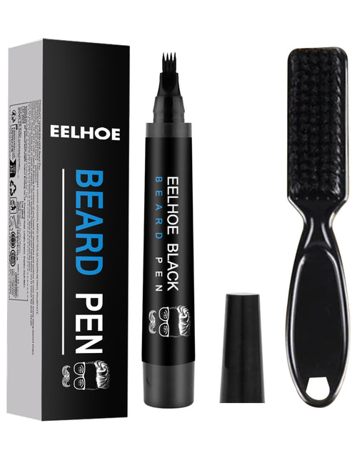 Load image into Gallery viewer, Foreign Trade Cross-Border Beard Filler Pen Kit, Waterproof, Sweat Resistant, Makeup Free Beard Pen Beard Pen
