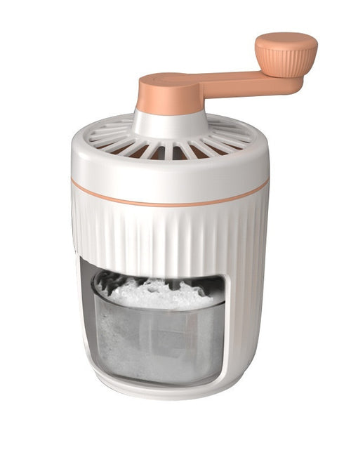 Load image into Gallery viewer, Hand-cranked Ice Shaving Machine Small Household Ice Crusher Hand-cranked Smoothie Machine Hail Ice Machine Kitchen Gadgets
