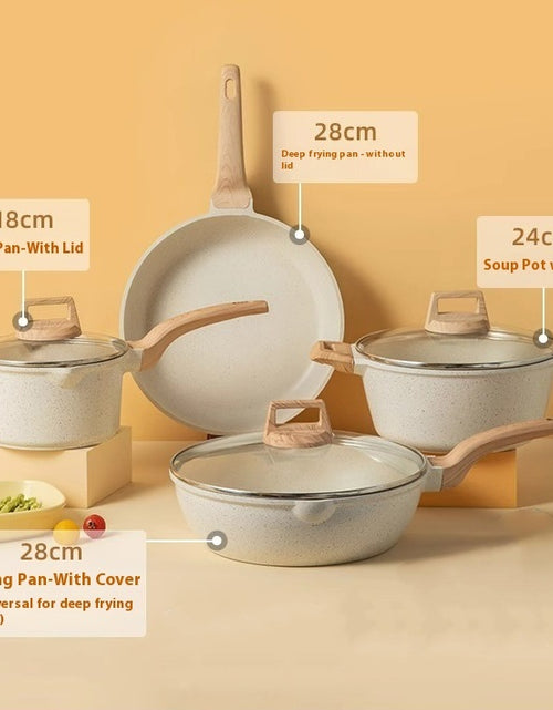 Load image into Gallery viewer, Medical Stone Non-stick Pan Pot Set
