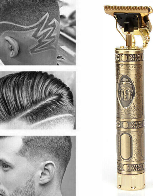 Bild in Galerie-Viewer laden, USB Elektrische Haarschneidemaschine Wiederaufladbarer Rasierer Bartschneider Professionelle Männer Haarschneidemaschine Bart Friseur Haarschnitt
