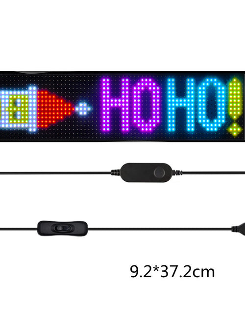 Bild in Galerie-Viewer laden, Programmierbares Auto-LED-Schild LED-Vollfarb-Werbebildschirm Ultradünner Bildschirm Benutzerdefiniertes Textmuster Animationsanzeige Auto
