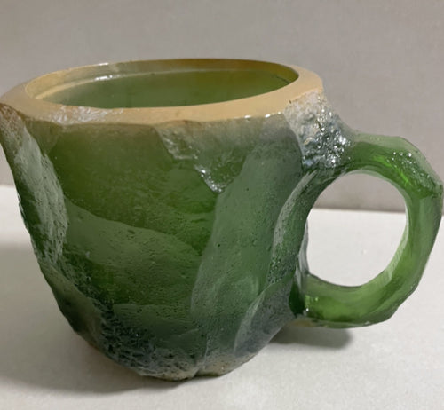 Load image into Gallery viewer, 400ml Resin Mineral Crystal Coffee Mugs With Handles Elegant Fake Mineral Crystal Cup For Workplace Home Decor Christmas Gift Kitchen Gadgets

