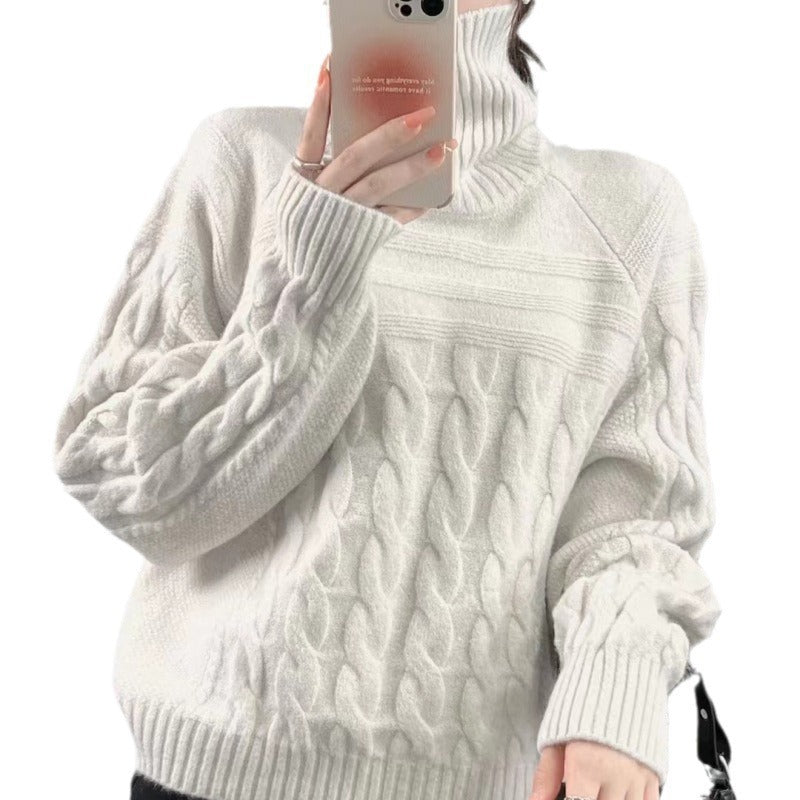 Idle Style Damen Schlankmachendes Stricktop