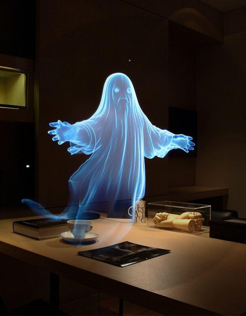 Load image into Gallery viewer, 3D Hologram Fan Naked-eye Projector Holiday Gifts, Holiday Lighting, Party Lighting
