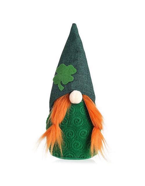 Bild in Galerie-Viewer laden, Irish St. Patrick&#39;s Day legless dwarf Rudolph faceless doll decoration ornaments

