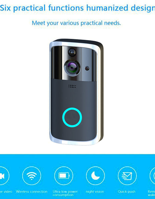 Cargar imagen en el visor de la galería, Cámara con timbre y video wifi
