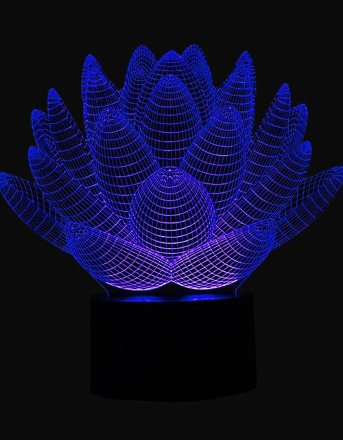 Cargar imagen en el visor de la galería, Luz de noche de loto
