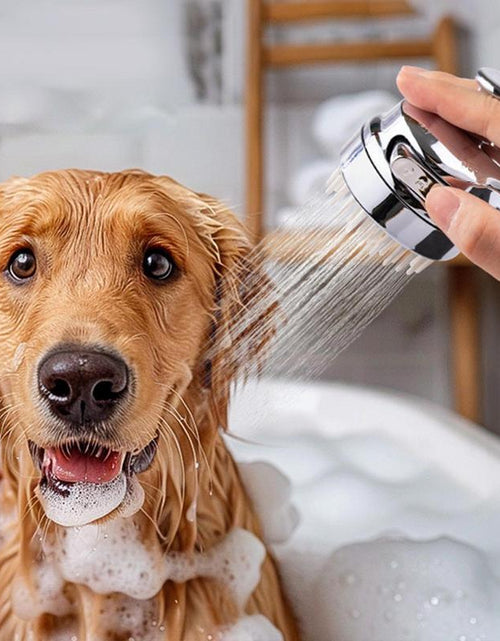 Bild in Galerie-Viewer laden, Dog Shower Attachment 2 In 1 Shower Hose Attachment Dog Bathing Soft Silicone Comb Teeth Ergonomic Grip For Dog Bath Accessories
