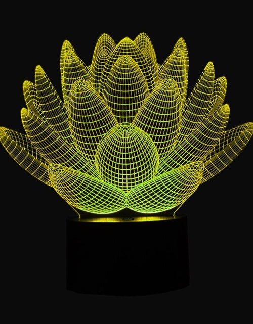 Cargar imagen en el visor de la galería, Luz de noche de loto
