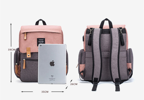 Load image into Gallery viewer, LEQUEEN Multifunctional Large Capacity Mummy Bag
