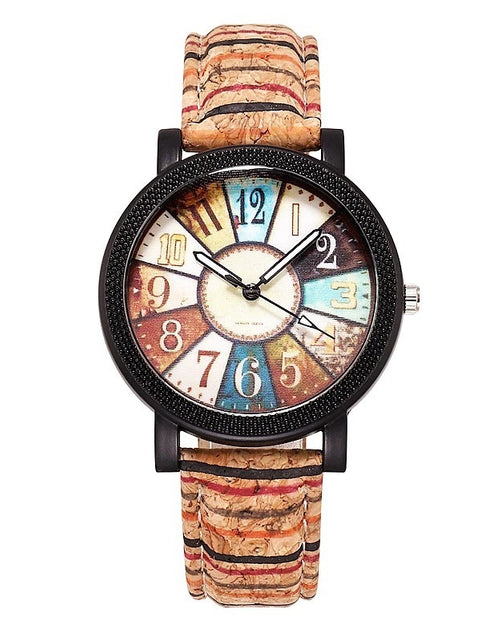 Load image into Gallery viewer, Casual Vintage Leather Women Quartz Wrist Watch Gift Clock

