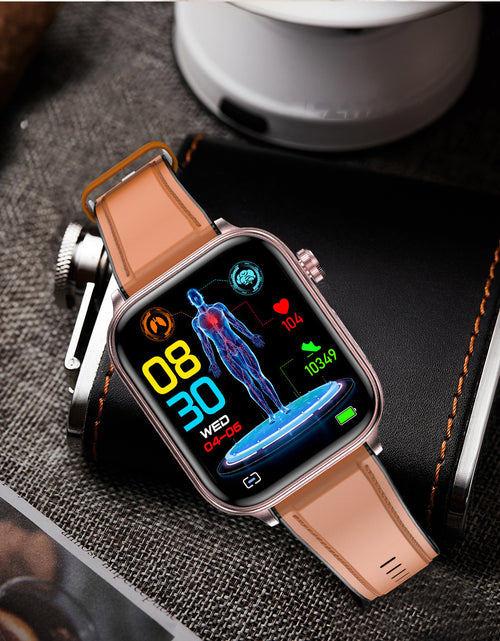 Load image into Gallery viewer, New ET570 Smart Watch Bluetooth Calling ECG ECG Function Non-invasive Blood Glucose Real Blood Oxygen Bracelet
