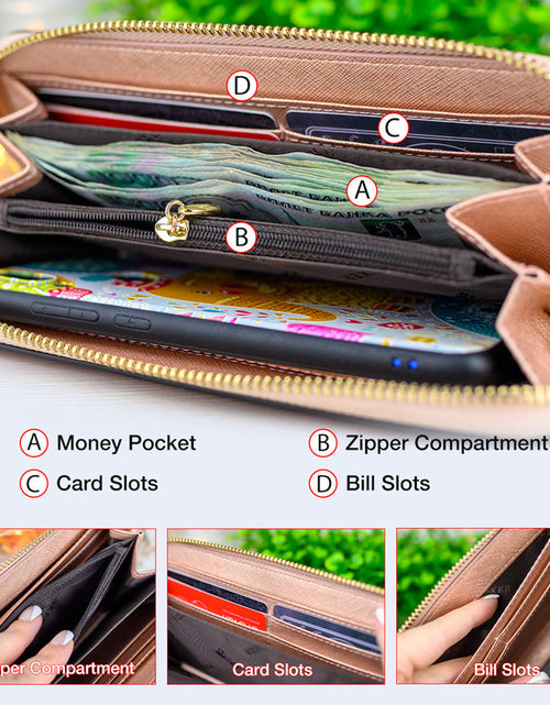 Load image into Gallery viewer, Coin Purse Multiple Card Slots Long And Light Luxury Popular Clutch Purse Women
