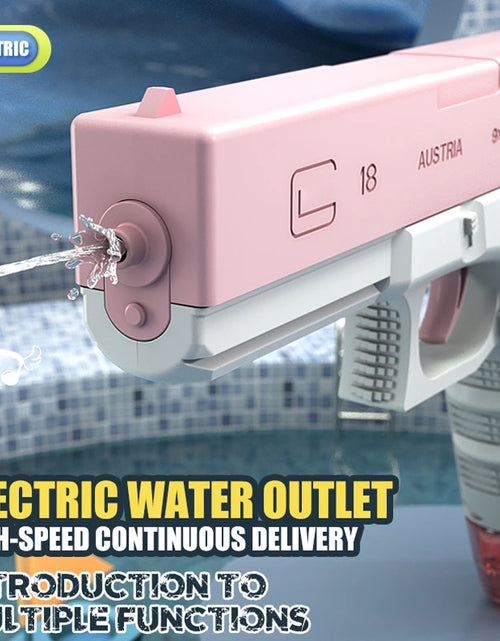 Cargar imagen en el visor de la galería, Electric Water Spray Toy Bursts Children High-Pressure Strong Charging Energy Bared Water Automatic Water Spray Summer Tos
