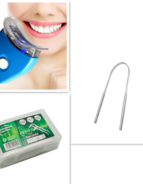 Bild in Galerie-Viewer laden, Oral Gel Zähne Zahnaufhellung Whitener Dental Bleaching LED
