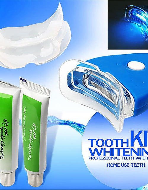 Bild in Galerie-Viewer laden, Oral Gel Zähne Zahnaufhellung Whitener Dental Bleaching LED

