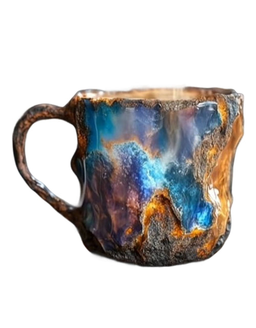 Load image into Gallery viewer, Healing &amp; Spiritual Gifts: New Multi-Color Natural Mineral Crystal Mug. Colorful Crystal Christmas Mug for Coffee, Perfect for Festival.
