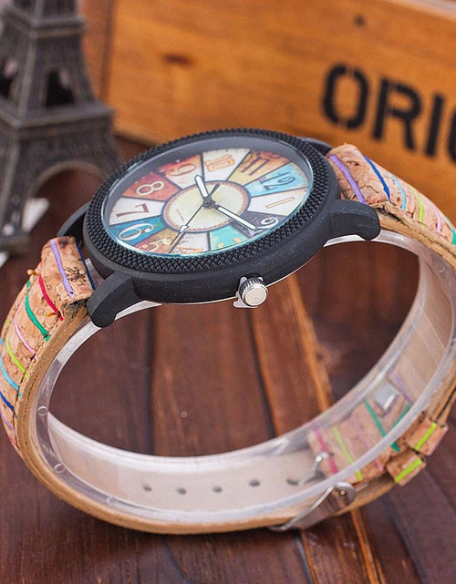Load image into Gallery viewer, Casual Vintage Leather Women Quartz Wrist Watch Gift Clock
