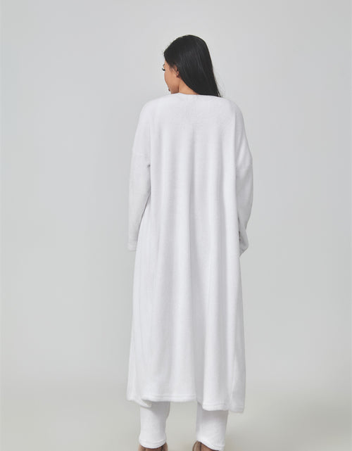 Bild in Galerie-Viewer laden, Gemütliches Pyjama-Set, 3-teiliges Lounge-Set, süße Loungewear, warme Anzug-Sets, passendes Set, Lounge-Set, 3-teiliges Hosen-Set, Damen-Winterkleid
