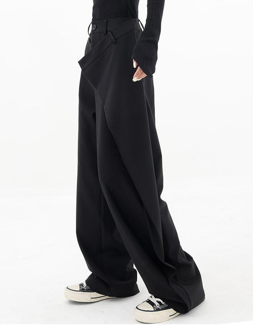 Load image into Gallery viewer, Irregular Wide-leg Pants Ins Fashion Loose Trousers Women&#39;s Clothing
