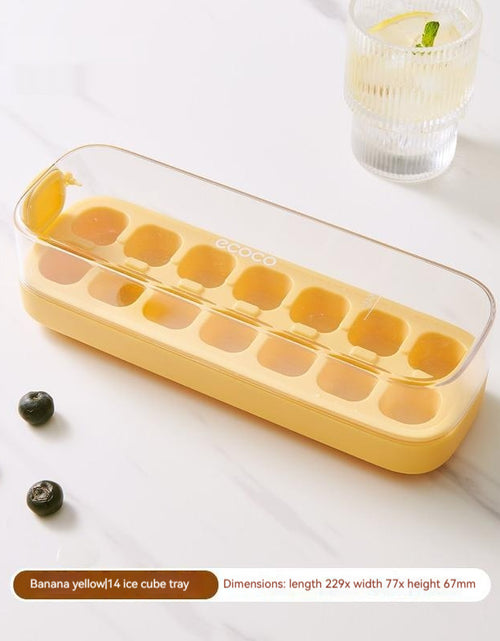 Load image into Gallery viewer, Silicone Ice Tray Press Household Homemade Box

