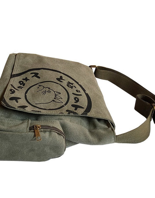 Load image into Gallery viewer, Retro canvas bag, men&#39;s shoulder bag, crossbody bag, large capacity casual bag, travel bag, unisex canvas bag
