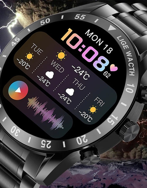 Load image into Gallery viewer, Bluetooth call smart watch pedometer sports multifunctional men&#39;s waterproof bracelet watch
