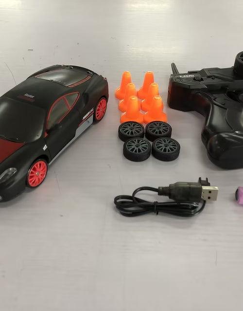 Bild in Galerie-Viewer laden, 2,4G Drift Rc Auto 4WD RC Drift Auto Spielzeug Fernbedienung GTR Modell AE86 Fahrzeug Auto RC Rennwagen Spielzeug für Kinder Weihnachtsgeschenke
