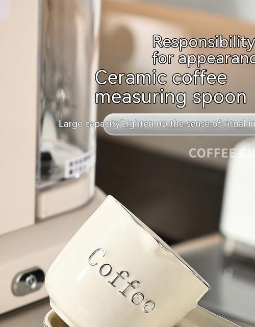 Load image into Gallery viewer, Espresso Cup With Scale Ceramic Coffee Measuring Cup
