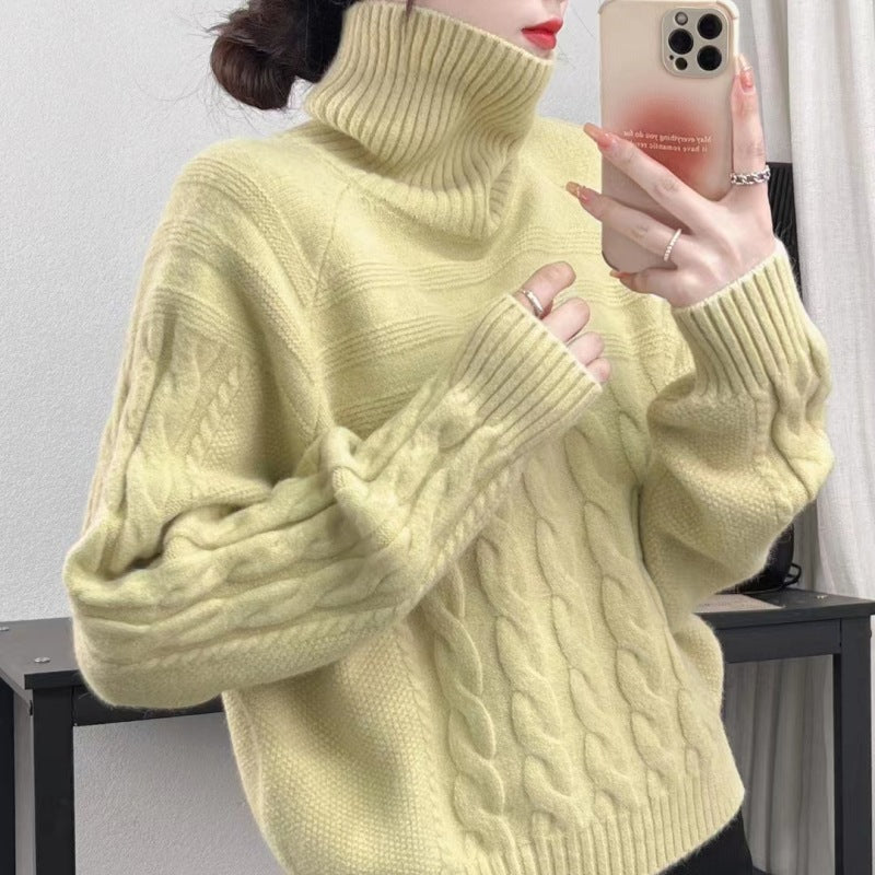 Idle Style Damen Schlankmachendes Stricktop