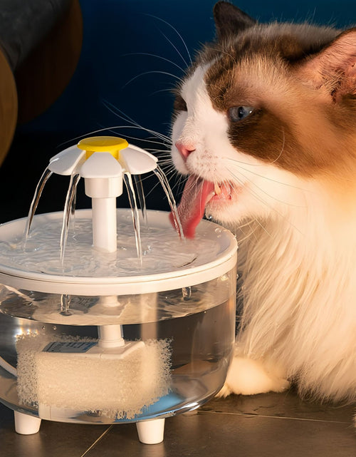 Load image into Gallery viewer, 1200ml Pets Water Fountain Auto Filter USB Electric Mute Cat Drinker Bowl Recirculate Filtering Drinker Pet Water Fountain
