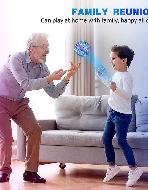 Cargar imagen en el visor de la galería, Flying Orb Ball Kids Cool Toys for Boys Girls 6-12 Years 2024 Upgraded Mini Drone
