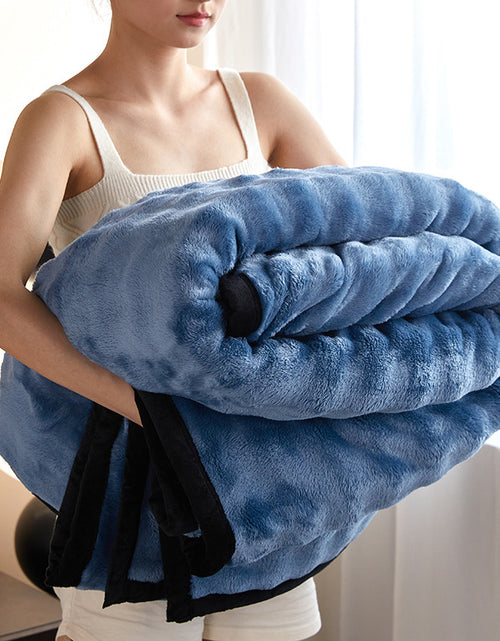 Load image into Gallery viewer, Double-sided Rabbit Plush Blanket Home Nap Office Blanket
