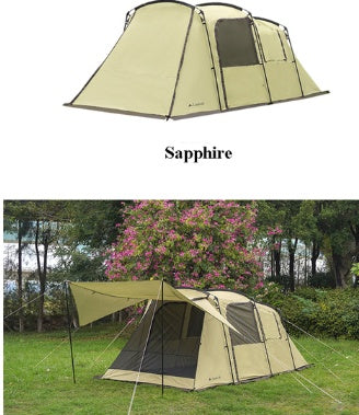 Bild in Galerie-Viewer laden, Landwolf Large Space Tunnel Tent Outdoor Camping Tourist
